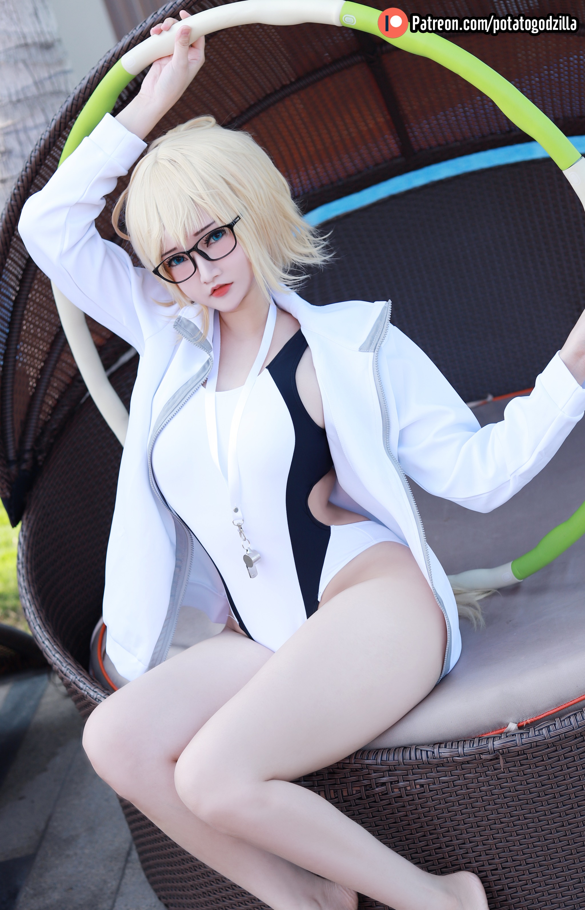 Potato Godzilla - NO.059 Jeanne dArc Swimsuit [26P]-XikXak